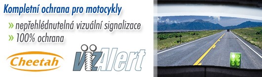 Ochrana pro motocykly - Cheetah Vizalert