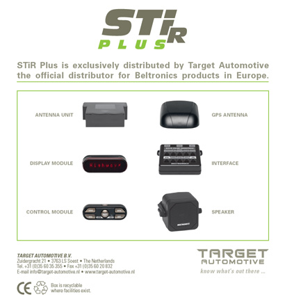 Antiradar Beltronics STI-R Plus EURO CZ