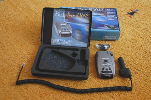 Antiradar Bel RX65 s krabic�