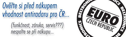 Ov��te si p�ed n�kupem funk�nost antiradaru pro �R!