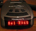 Antiradar Bel RX65