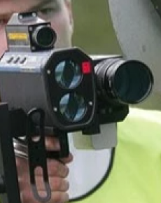 Měření laserem Laserové měření rychlosti